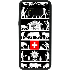 Samsung Galaxy S8+ Case Hülle - Silikon schwarz Poya Schweiz 1 schwarz