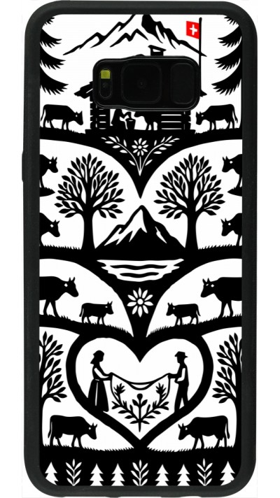 Samsung Galaxy S8+ Case Hülle - Silikon schwarz Poya Schweiz 2