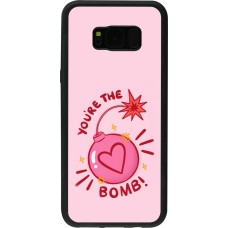 Coque Samsung Galaxy S8+ - Silicone rigide noir Saint Valentines Day 26 You are the bomb