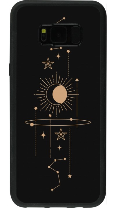Samsung Galaxy S8+ Case Hülle - Silikon schwarz Spring 23 astro