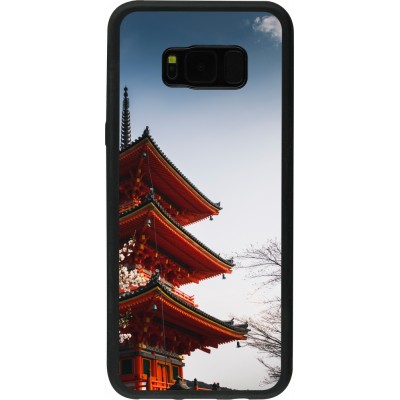 Samsung Galaxy S8+ Case Hülle - Silikon schwarz Spring 23 Japan
