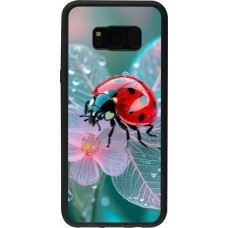 Samsung Galaxy S8+ Case Hülle - Silikon schwarz Ladybird in bloom Spring 2026