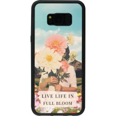 Samsung Galaxy S8+ Case Hülle - Silikon schwarz Live life in full moon Spring 2026