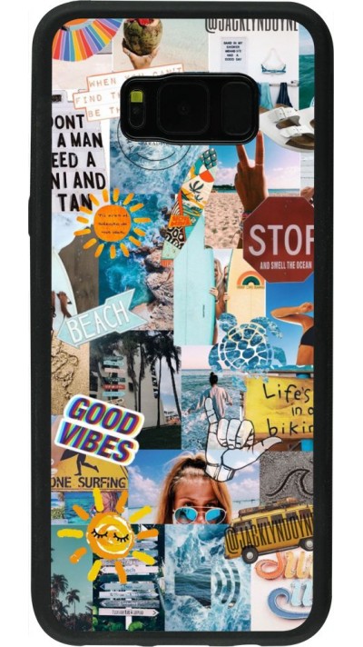Coque Samsung Galaxy S8+ - Silicone rigide noir Summer 2021 15