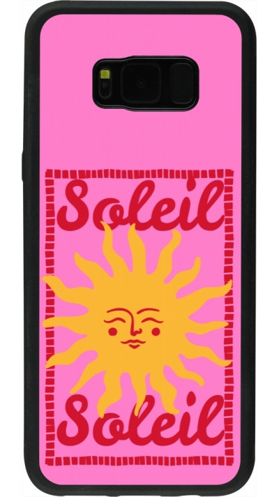 Samsung Galaxy S8+ Case Hülle - Silikon schwarz Sun sun 2026