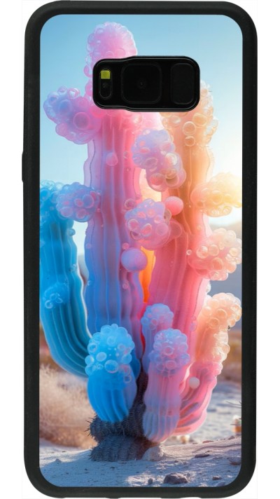Samsung Galaxy S8+ Case Hülle - Silikon schwarz Artificial vegetation 2025