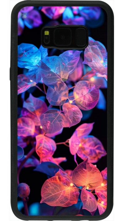 Samsung Galaxy S8+ Case Hülle - Silikon schwarz Artificial vegetation 2025