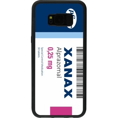 Samsung Galaxy S8+ Case Hülle - Silikon schwarz Xanax Alprazolam 2025