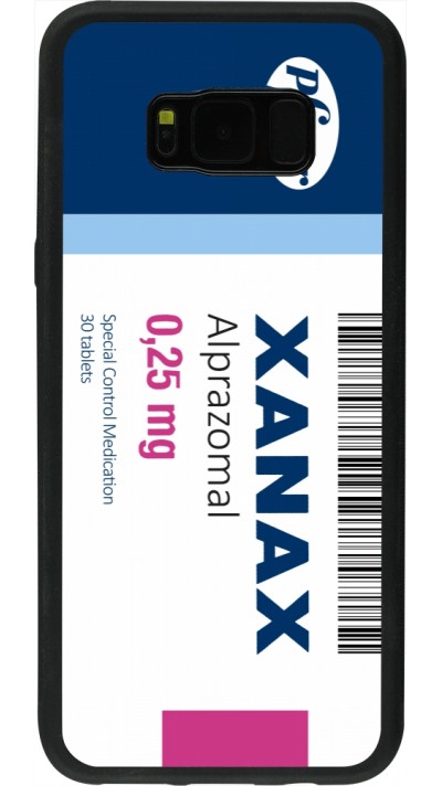 Samsung Galaxy S8+ Case Hülle - Silikon schwarz Xanax Alprazolam 2025