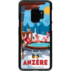 Samsung Galaxy S9 Case Hülle - Anzère Mountain Jacuzzi