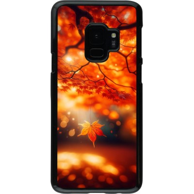 Samsung Galaxy S9 Case Hülle - Herbst Magisch Orange