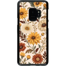 Samsung Galaxy S9 Case Hülle - Autumn 25 Flower pattern