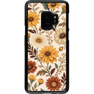 Samsung Galaxy S9 Case Hülle - Autumn 25 Flower pattern