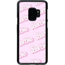 Samsung Galaxy S9 Case Hülle - Barbie light pink pattern