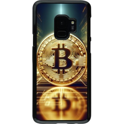 Samsung Galaxy S9 Case Hülle - Bitcoin Stehen