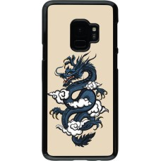 Samsung Galaxy S9 Case Hülle - Blue Dragon Tattoo