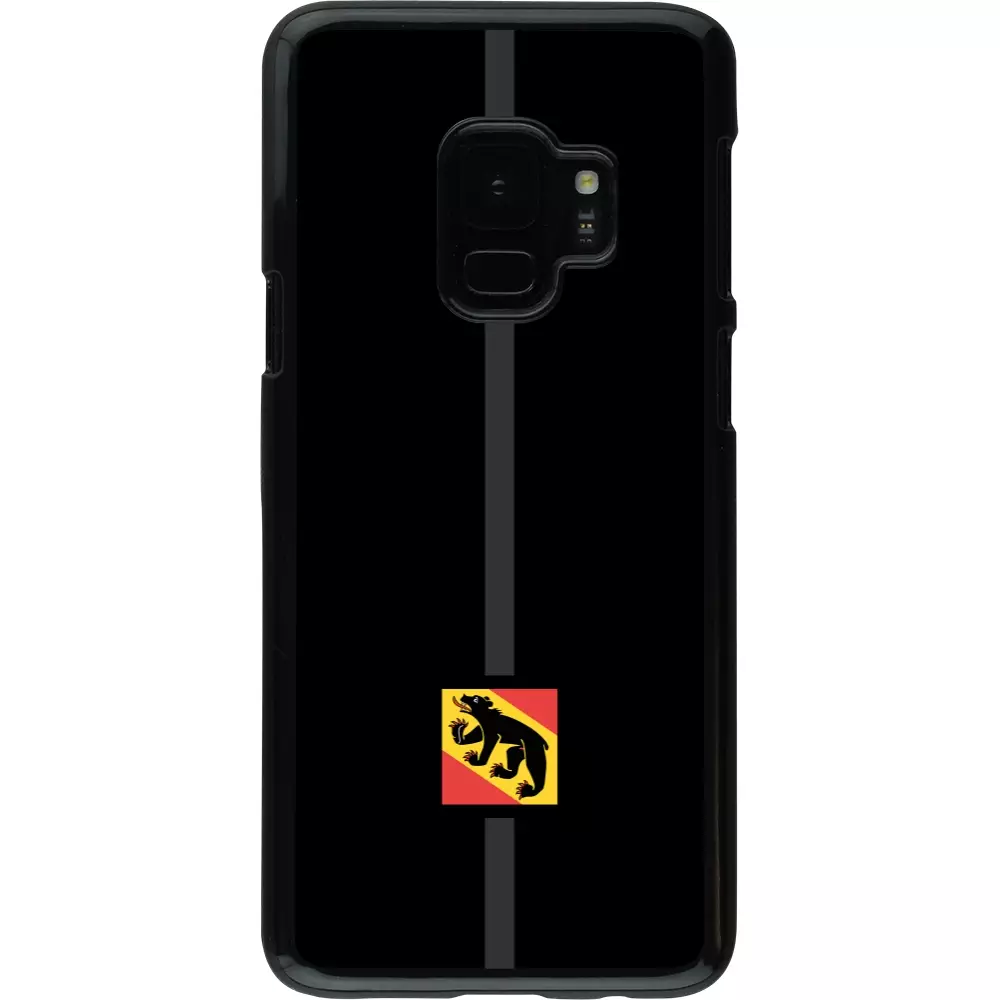 Samsung Galaxy S9 Case Hülle - Kanton BE schwarz