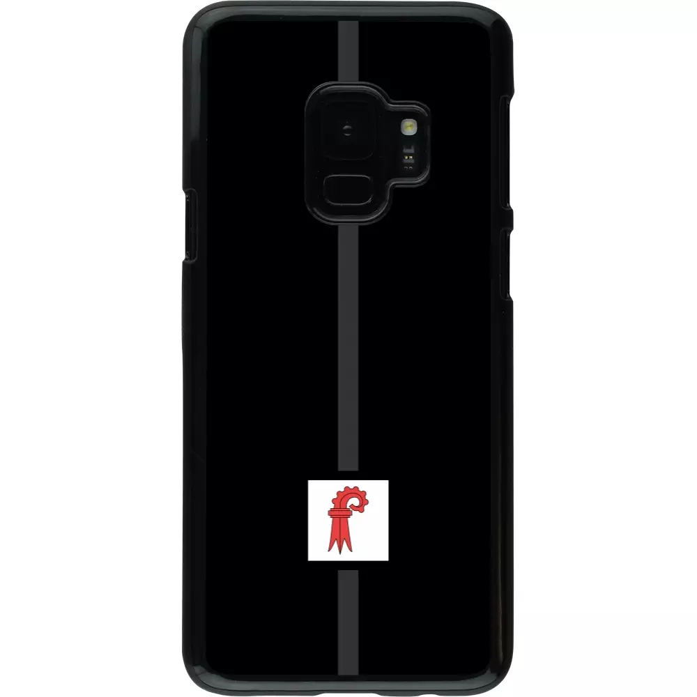 Samsung Galaxy S9 Case Hülle - Kanton BL schwarz