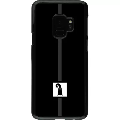 Samsung Galaxy S9 Case Hülle - Kanton BS schwarz