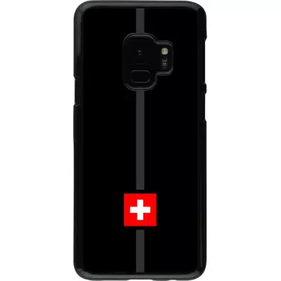 Samsung Galaxy S9 Case Hülle - Kanton CH schwarz