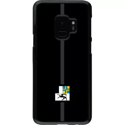 Samsung Galaxy S9 Case Hülle - Kanton GR schwarz