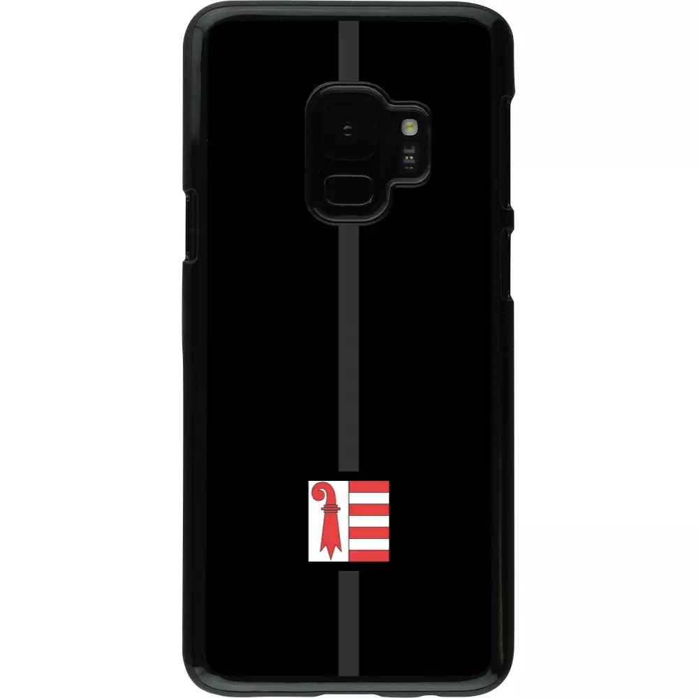 Samsung Galaxy S9 Case Hülle - Kanton JU schwarz