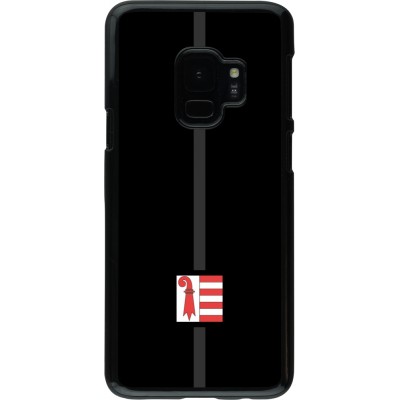 Samsung Galaxy S9 Case Hülle - Kanton JU schwarz