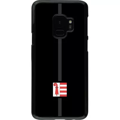 Samsung Galaxy S9 Case Hülle - Kanton JU schwarz