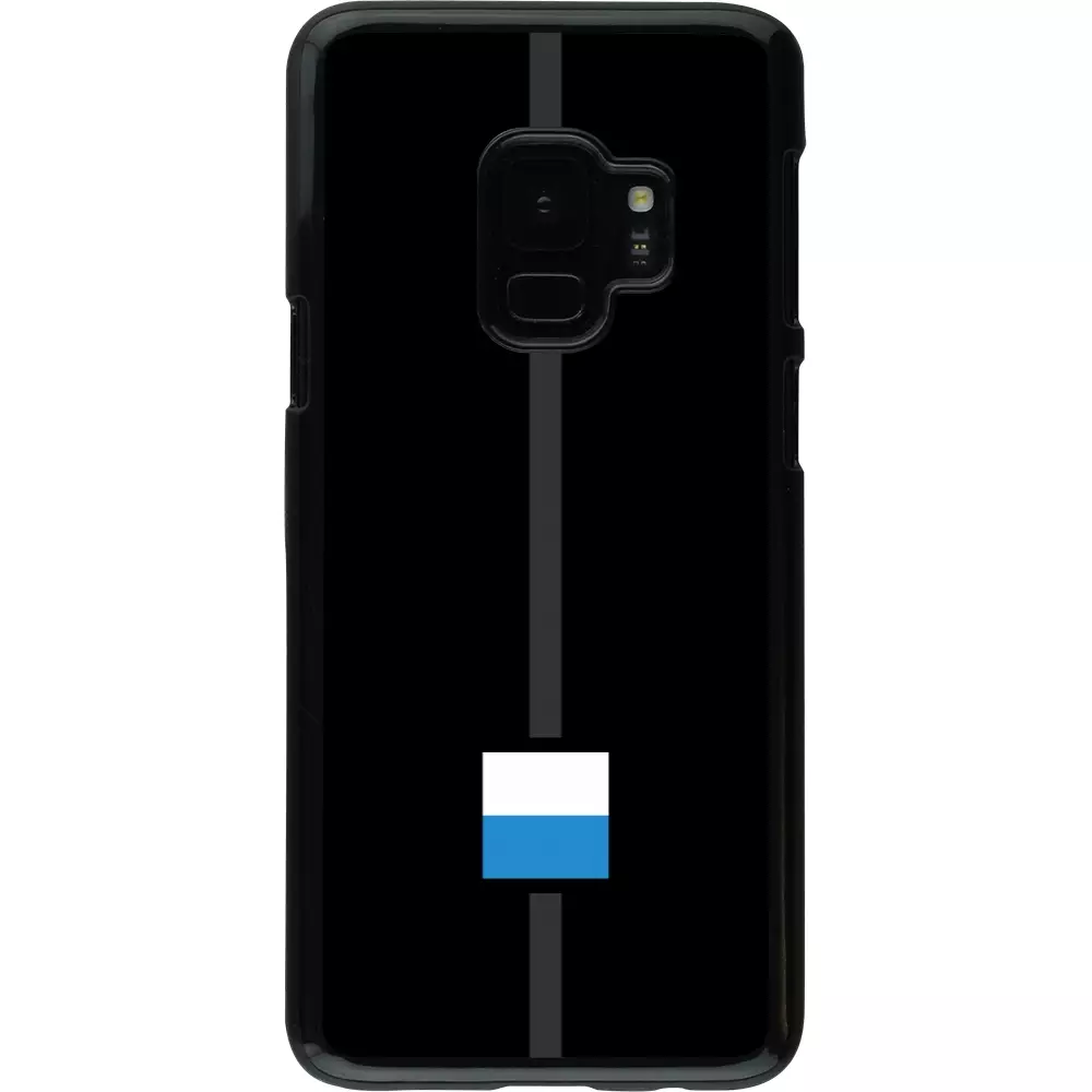 Samsung Galaxy S9 Case Hülle - Kanton LU schwarz