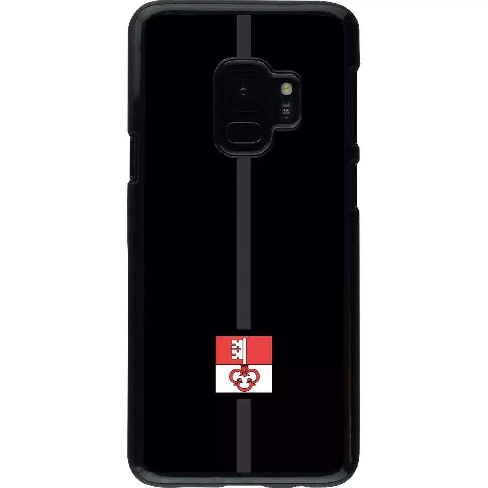 Samsung Galaxy S9 Case Hülle - Kanton OW schwarz