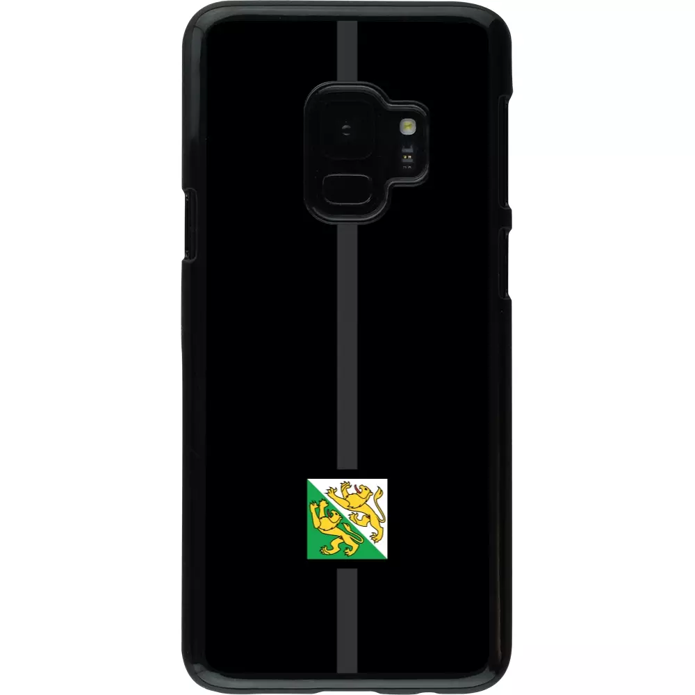 Samsung Galaxy S9 Case Hülle - Kanton TG schwarz