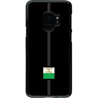 Samsung Galaxy S9 Case Hülle - Kanton VD schwarz