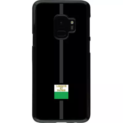 Samsung Galaxy S9 Case Hülle - Kanton VD schwarz