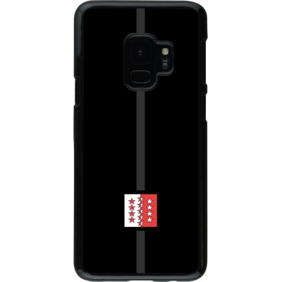 Samsung Galaxy S9 Case Hülle - Kanton VS schwarz