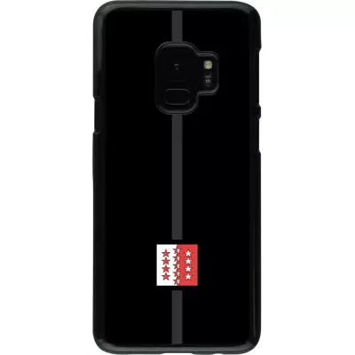 Samsung Galaxy S9 Case Hülle - Kanton VS schwarz