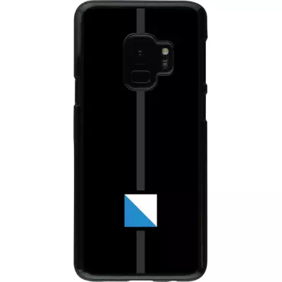 Samsung Galaxy S9 Case Hülle - Kanton ZH schwarz