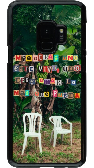 Samsung Galaxy S9 Case Hülle - Chairs DTMF