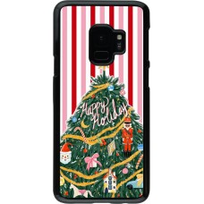Samsung Galaxy S9 Case Hülle - Christmas 25 Happy Holiday
