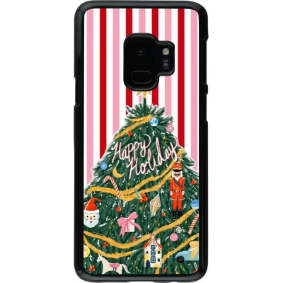 Samsung Galaxy S9 Case Hülle - Christmas 25 Happy Holiday