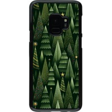 Samsung Galaxy S9 Case Hülle - Christmas 25 Pattern Xmas Tree