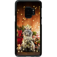 Samsung Galaxy S9 Case Hülle - Christmas 25 Xmas Cat