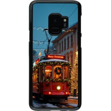Samsung Galaxy S9 Case Hülle - Christmas 25 Xmas Train