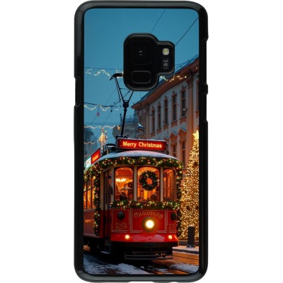 Samsung Galaxy S9 Case Hülle - Christmas 25 Xmas Train