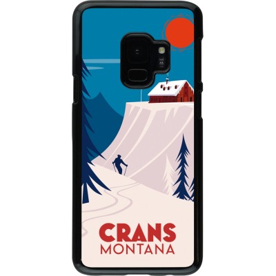 Samsung Galaxy S9 Case Hülle - Crans-Montana Cabane