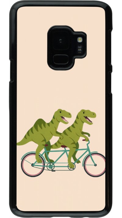 Samsung Galaxy S9 Case Hülle - Dinosaurs on bikes 2026