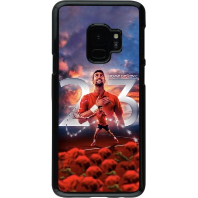 Samsung Galaxy S9 Case Hülle - Djokovic 23 Grand Slam
