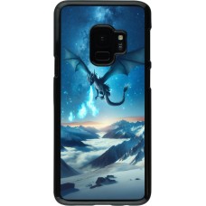 Samsung Galaxy S9 Case Hülle - Drache nächtliche Berg