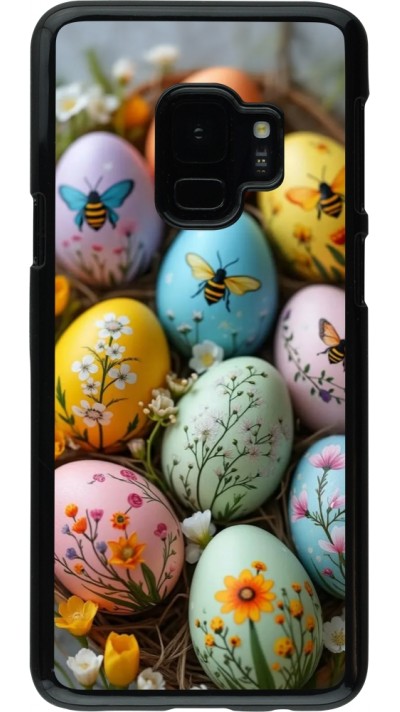 Samsung Galaxy S9 Case Hülle - Easter 2026 Eggs with bees