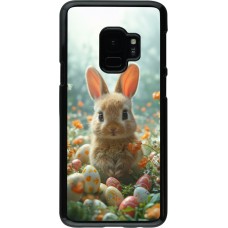 Samsung Galaxy S9 Case Hülle - Easter 2026 Rabbit in the garden