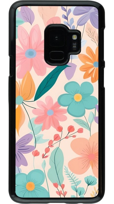 Samsung Galaxy S9 Case Hülle - Easter 2024 spring flowers